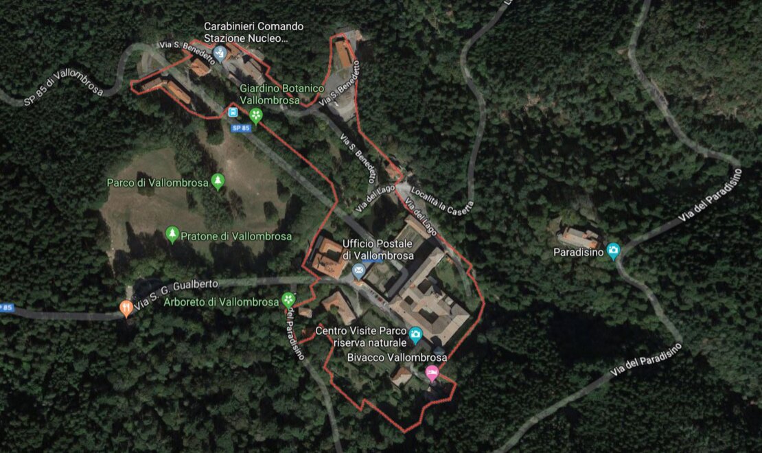 Dal Bel Panorama a Vallombrosa